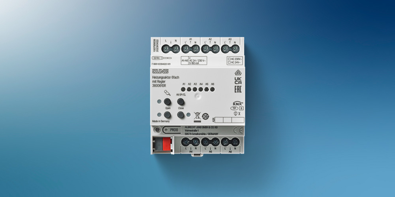 KNX Heizungsaktor 6-fach bei Elektro Kiran in Felsberg