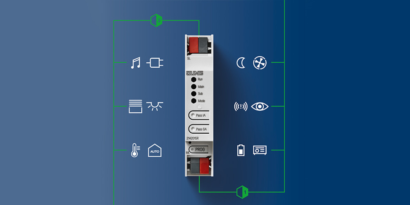 KNX Bereichs- und Linienkoppler bei Elektro Kiran in Felsberg